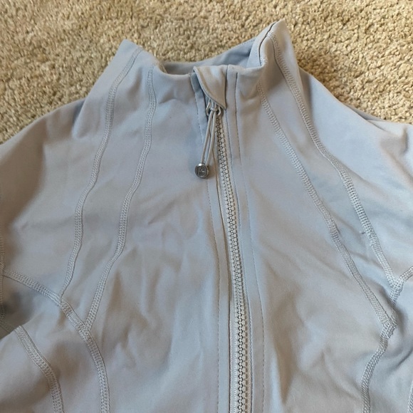 gray zip up jacket - Picture 4 of 6